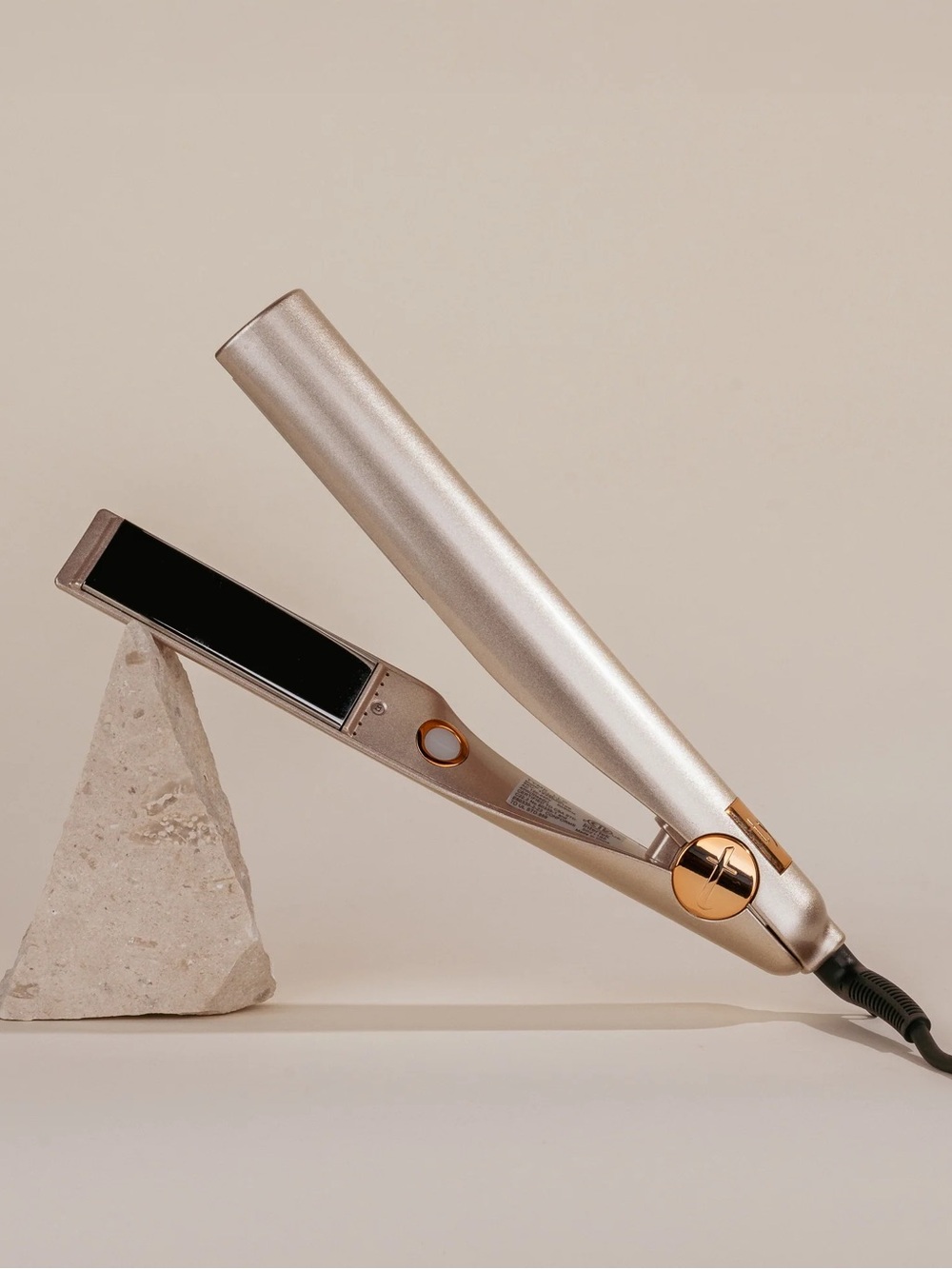 TYME Flat/Curling Iron with Rose Gold Accents